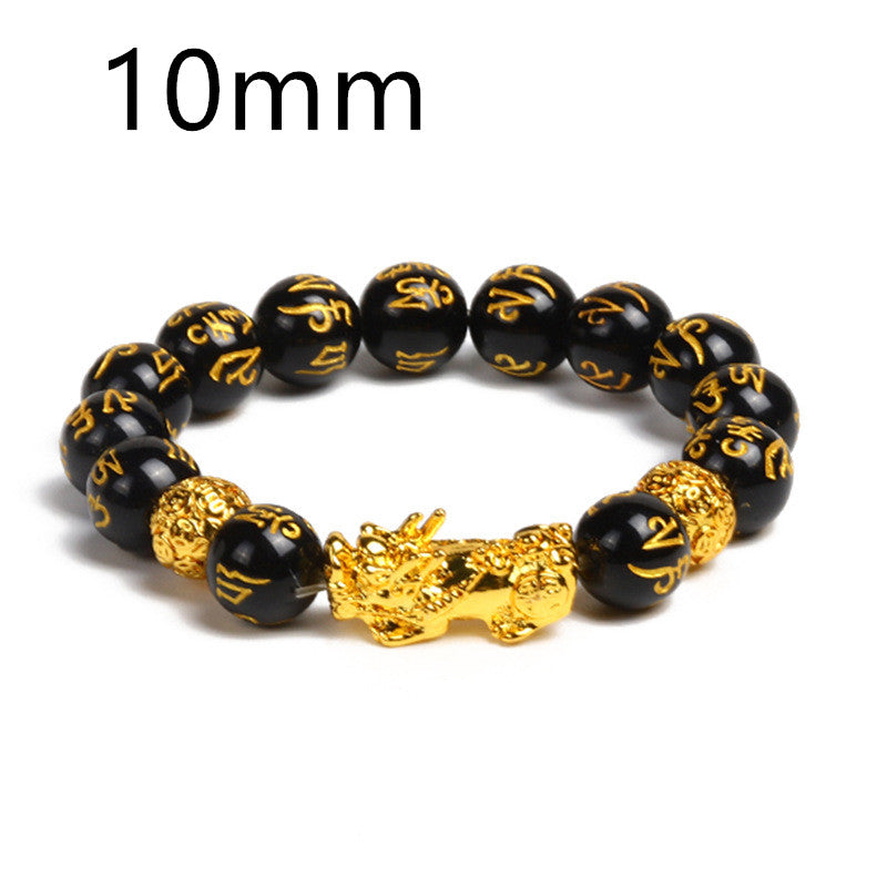 Gold-plated brave bracelets