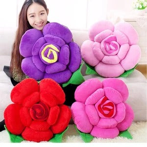 Romantic rose pillow