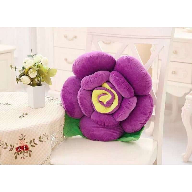 Romantic rose pillow