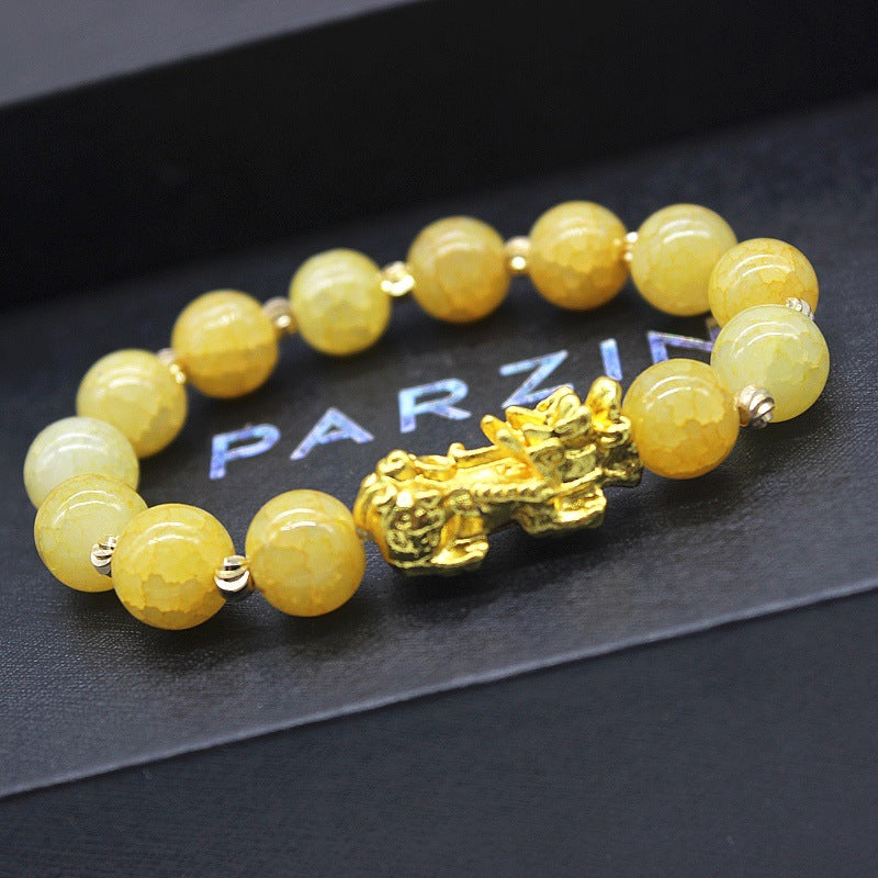 Gold-plated brave bracelets