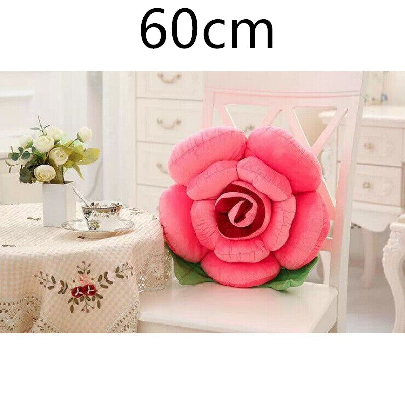 Romantic rose pillow