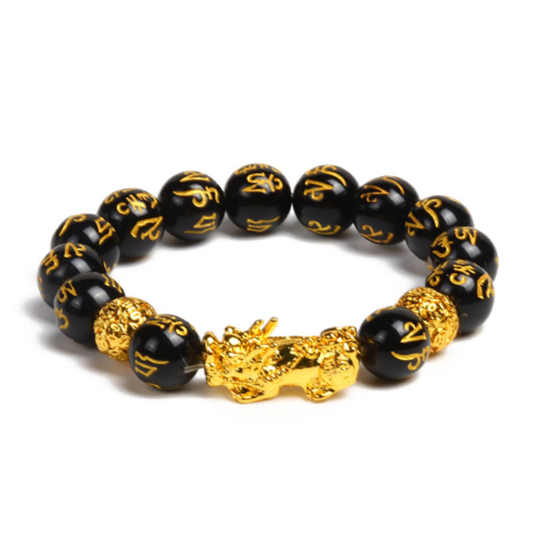 Gold-plated brave bracelets