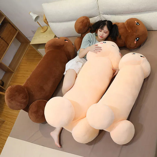 Kawaii Penis Plush Toys Sexy Cute Long Pillow Sex Stuffed Animals Boyfriend Soft Funny adult toys Simulation Girlfriend Gift