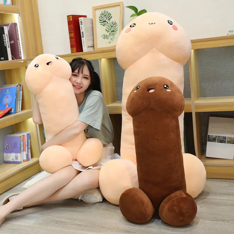 Kawaii Penis Plush Toys Sexy Cute Long Pillow Sex Stuffed Animals Boyfriend Soft Funny adult toys Simulation Girlfriend Gift