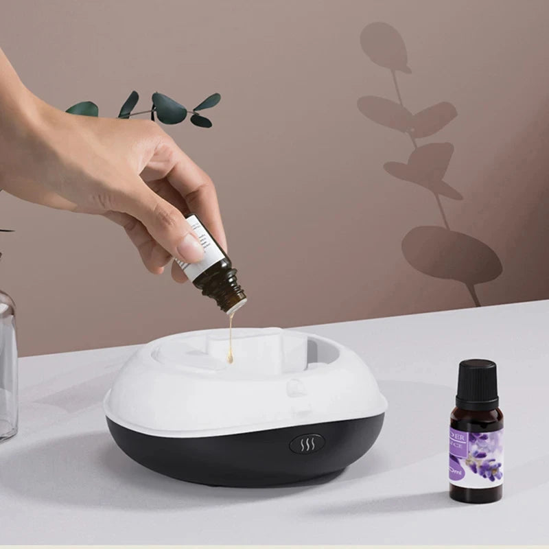 Scent Diffuser Air 7 Color LED Essential Oil Flame Lamp Humidifier Ultrasonic Mist Generator Aroma Diffuser