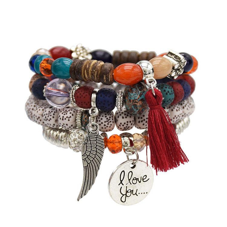 Bohemian Ethnic Style Multi-layer Couple Bracelets